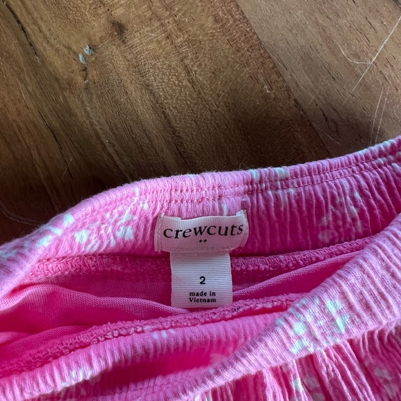Crewcuts Pink Ruffled Mini Skort - Picture 3 of 3